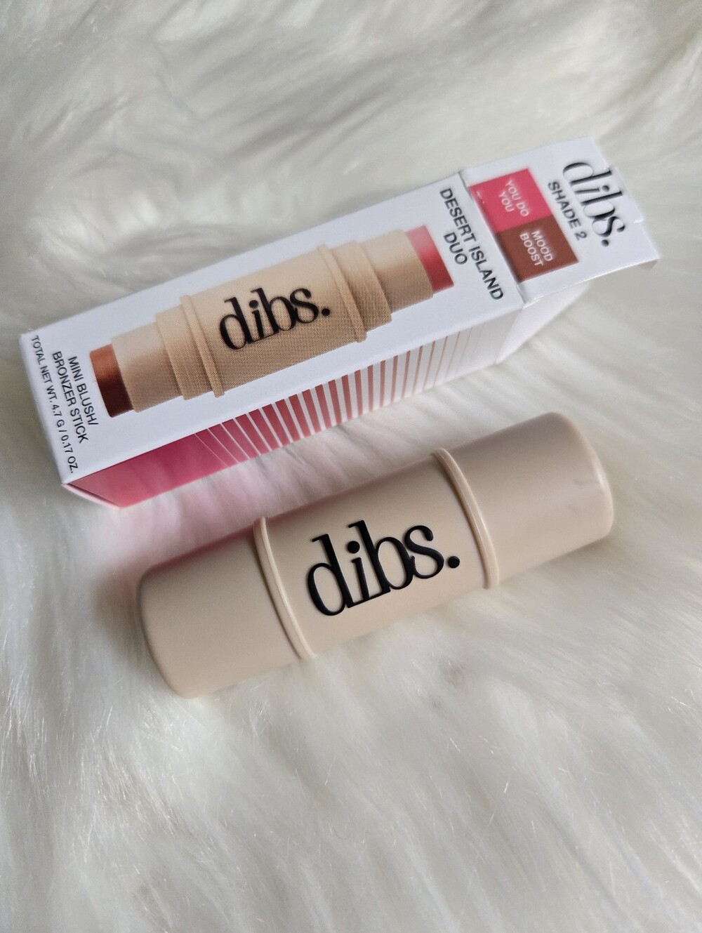 Dibs Mini Blush/Bronzer Stick Desert Island Duo